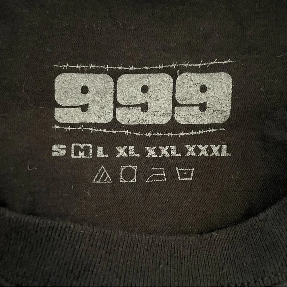 Juice Wrld 999 Memorial Black Graphic T-Shirt Short Sleeve Size Medium Concert